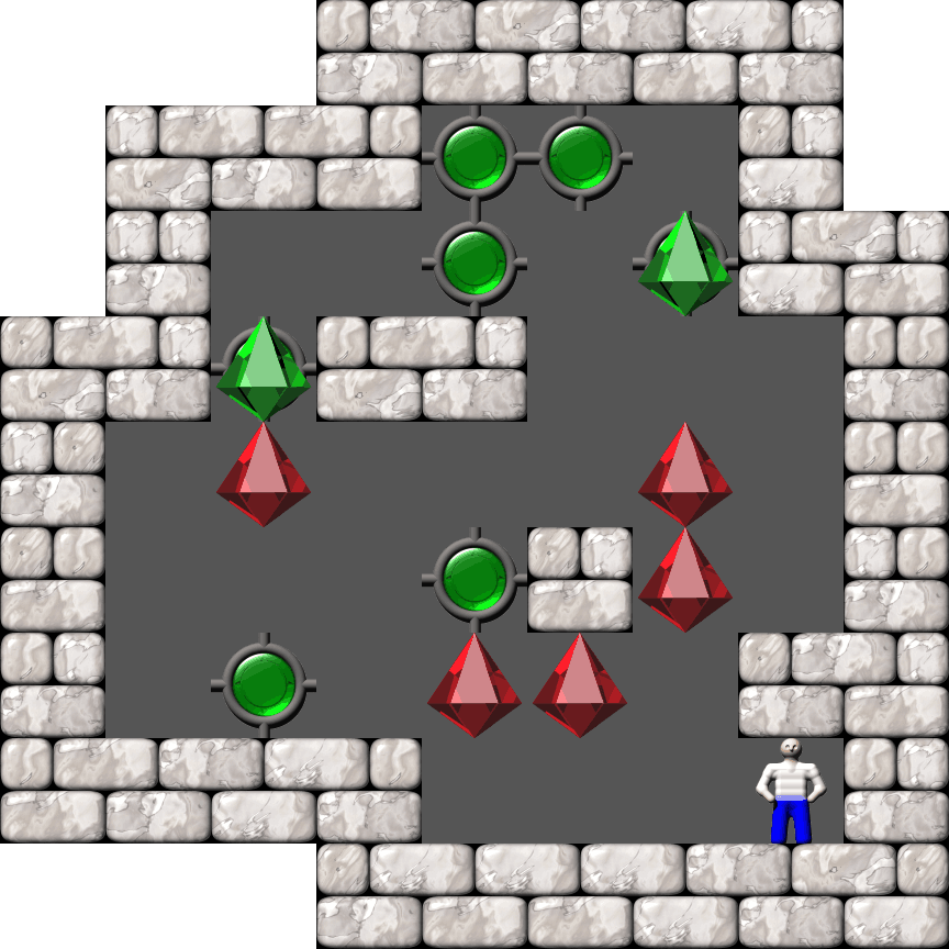 Sokoban Ionic Catalysts level 1204